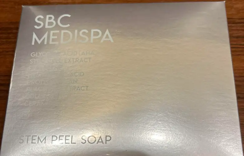 SBC MEDISPA ステムピールソープを実際に使用してみた-1