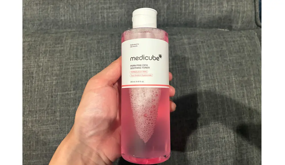 medicube(メディキューブ) PDRN ピンクスージングトナーを実際に使用してみた-1