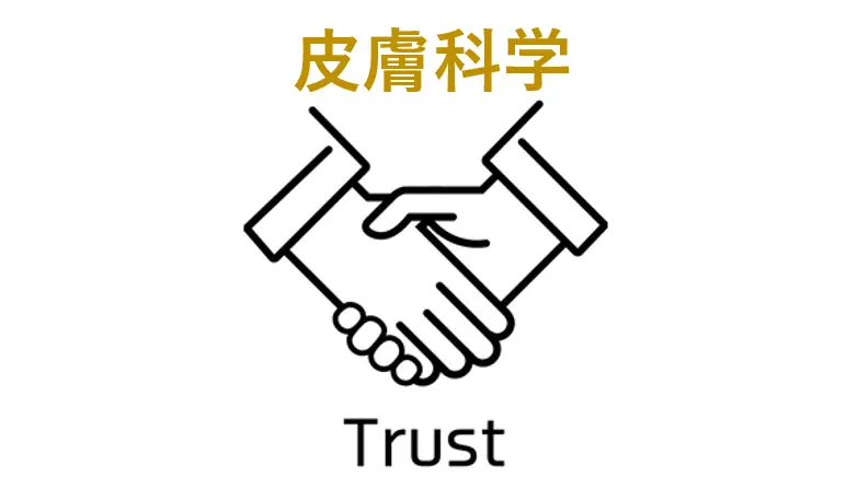 皮膚科学への信頼性